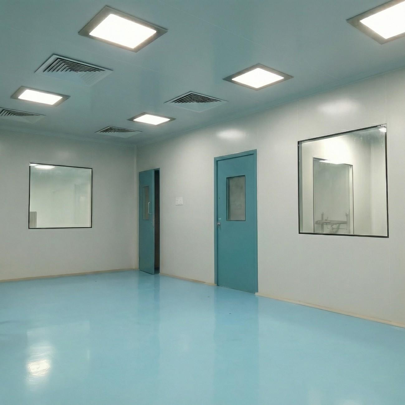 Cleanroom modular partition system